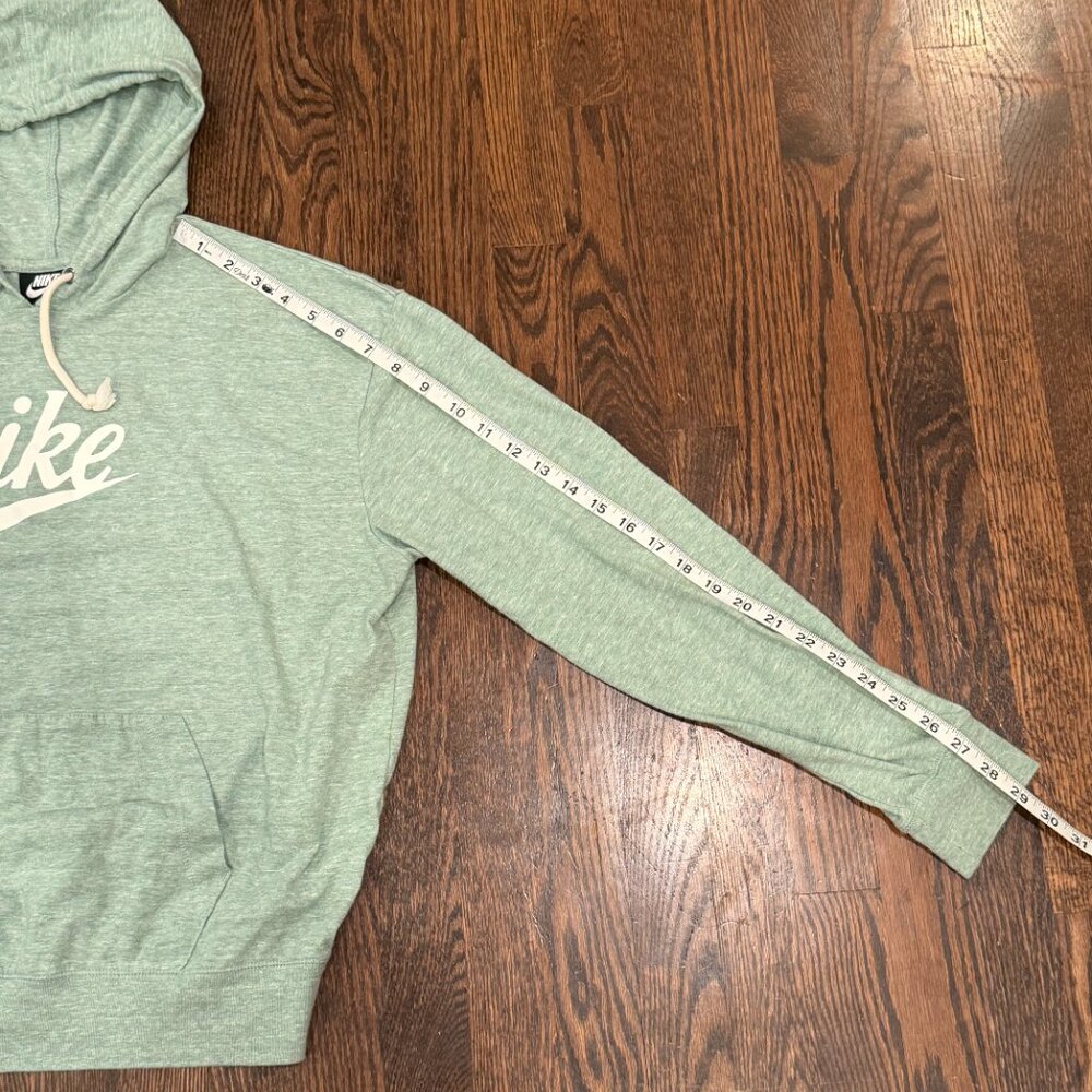 Nike Women's Green Lightweight Pullover Hoodie Sweatshirt XL - Picture 7 of 8